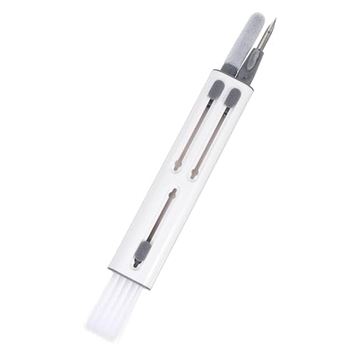 Housoutil Headphone Cleaning Brush Kit 5 in 1 Electronics Set Hidden Triple Heads Design for Keycap Puller Earphones
