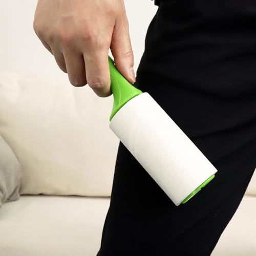 4 inch Lint Roller Refills for PetLovers Evercare Amazon and Other Lint Roller Replacement Refills 4 inch Extra Sticky 60 Sheets per Roll 5 Pack Total 300 Sheets (Inside Diameter 1-1/2 inch) - size: 4 inch (1.5'' ID)