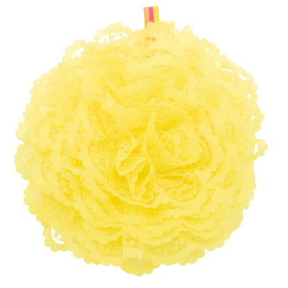 Reusable sponge, washable scrubber, non-scratching, odorless dish scrubbie - Peony collection 1ct (Yellow) - color: Yellow