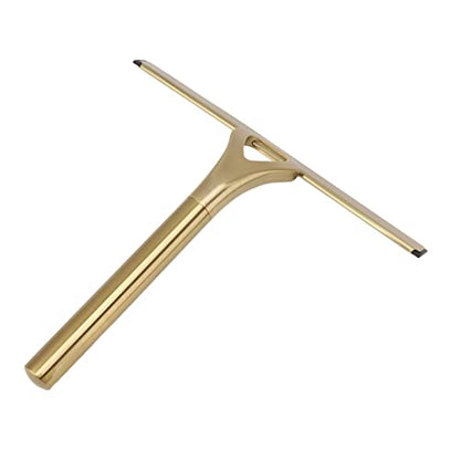 Stainless Steel Squeegee Bathroom Handle Glass Household Glassware Glass Cleaner Glass Brush for Window Cleaning Artifact Scraping Tools Gold Kit Shower Squeegees