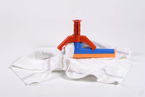 Millennium Squeegee | Floor Squeegee & Mop Combo with FastenerHolder; for Hardwood, Parquet, Laminate, Marble Floor. Rake Water, Fluids, Oils, Spills, Leaks at Home and Office | Durable & Fun to Use