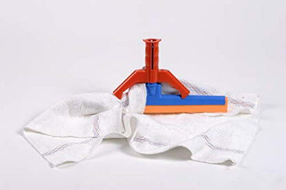 Millennium Squeegee | Floor Squeegee & Mop Combo with FastenerHolder; for Hardwood, Parquet, Laminate, Marble Floor. Rake Water, Fluids, Oils, Spills, Leaks at Home and Office | Durable & Fun to Use