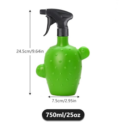 Plant Mister Spray Bottle | Spray Bottle for Indoor and Gardens, Continuous Water Mist Sprayer for Plants, Flowers, Cleaning (green 750ml/25oz) - color: green 750ml/25oz