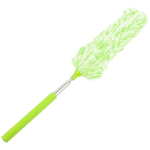 Hemobllo Microfiber Extendable Duster Cleaning Tool with Telescopic Handle, Washable Household Dust Sweeper for High Ceilings and Furniture Dust Removal