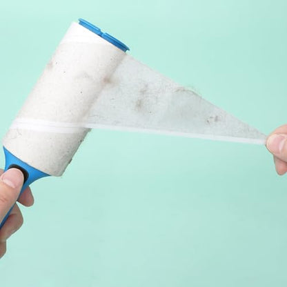 4.6 inch Giant Extreme Stick Lint Roller Refills for Evercare Giant Lint Roller and T Handle Lint Roller Extra Sticky 60 Sheets Each Refill 6 Pack 360 Easy- Peel Sheets Total - size: 4.6 inch