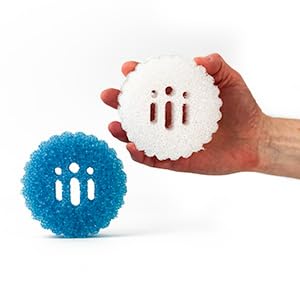 Used by Humans™ High-Performance 2pc Dish Sponge Set – Scratch-Free Scrubber for Kitchen & Bathroom, Flexible, Odor Resistant, Reusable, Deep Cleaning Power – Cleans Like a Dream™