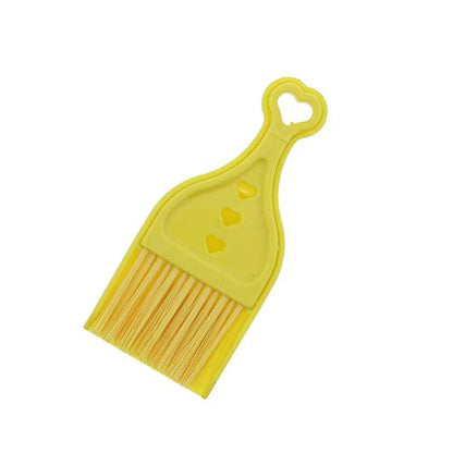 Mini Broom and Dustpan Set - Yellow - color: Yellow