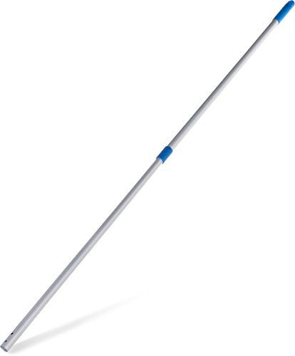 Carlisle FoodService Products Telescopic Mop Handle for Flat Head Mops for Floor Cleaning, Home, Kitchen, Restaurants, Office, And Janitorial Use, Aluminum, 43 - 70 Inches, Silver - size: 1