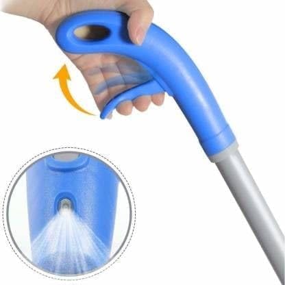 Spray Mop Wooden Floor with Reusable Microfiber Pads 360 Degree Handle Quick and Easy Stainless Steel Home Clean Tools Removable Washable Pad