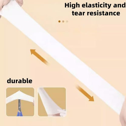 Long Nitrile Disposable Gloves Extended Cuff 16inch Latex-Free Blue Household Kitchen Cleaning Dishwashing 50PCS - color: White, size: Small