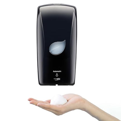 Winco Pur-Clean Automatic Foam Soap Dispenser, 35 Ounces, Black - color: Black, style: Auto Foam