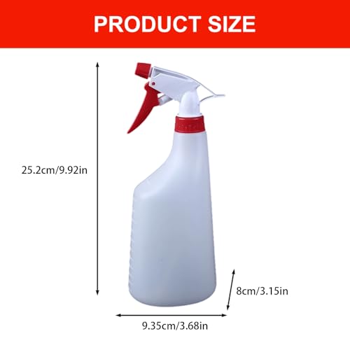 Sprayed Bottle with Adjustable MistMistin Nozzle Ergonomic Grip 2L Container for Garden Household Use Teat Sprayer for for Gardening Hairdressing - color: Yellow