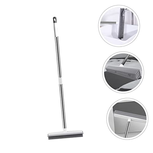 Carpet Rake to Fluff Carpet Pet Hair Remover Brush Dual Use Cleaning Brush