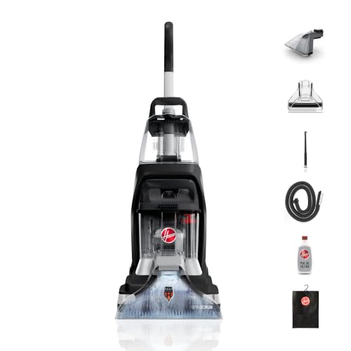 Hoover Powerscrub XL Pet Carpet Cleaner Machine, Upright Shampooer, FH68050, Black - style: PowerScrub XL