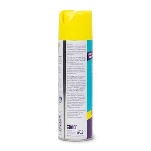 Invisible Glass 91160-3PK Premium Aerosol Glass and Window Foaming Cleaner Spray – Cleans Glass, Windows, Mirrors, Shower Doors, and More – Streak-Free, Ammonia-Free, Tint-Safe – 19 oz (Pack of 3) - size: 19 Ounce (Pack of 3)