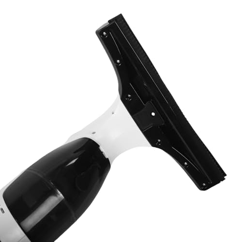 Hyuduo Window Vacuum Cleaner, 1.2KPa Strong Suction 11 Inch Silicone Wiper Cordless Electric Window Squeegee with 150ml Detachable Water Tank, for Shower Mirror Tile Cleaning