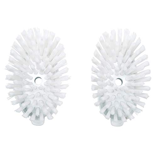 OXO Good Grips Soap Dispensing Dish Brush Refills, 2 Pack, White, Nylon Bristles - size: 2 Count (Pack of 1)