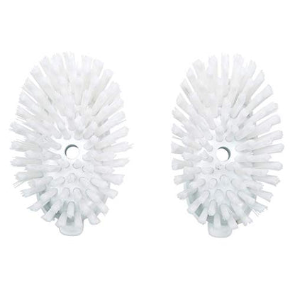 OXO Good Grips Soap Dispensing Dish Brush Refills, 2 Pack, White, Nylon Bristles - size: 2 Count (Pack of 1)