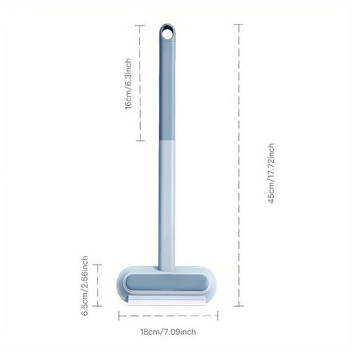 4-in-1 Pet Hair Removal Tool, Carpet Hair Removal Tool with Comb Pet Hair Remover for Furniture Reusable Long Handle for Furniture, Sofa, Carpet, and Bedding
