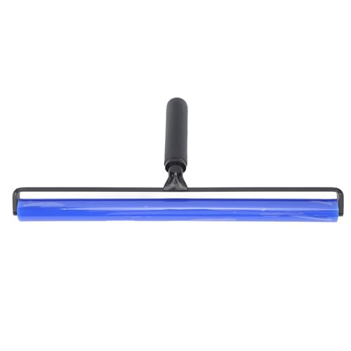 Static Cleaning Roller Dust Removal Roller Silicone Static Function Rustproof Aluminum Frame Home (16in)