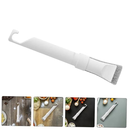 Generic 1 Set Multifunctional Grout Brush Compact Cleaning Tool for Tight Spaces Kitchen Bathroom Sinks and Window Tracks Includes Detachable Scraper for Versatile Use