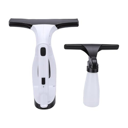 Sorandy Cordless Window Vacuum Squeegee, Handheld Window Vacuum, Electric Cleaning Tool with Spray Bottle & 2000Pa Suction, Ideal for, Tiles, Mirror, Countertop & Car Windshield