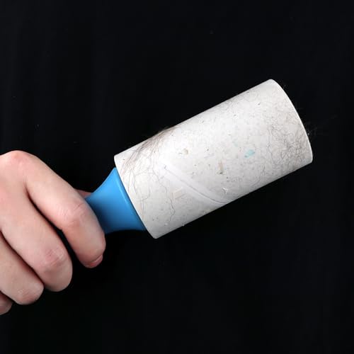 4 inch Lint Roller Refills for Evercare Extreme Stick All Purpose Lint Roller Standard Sticky Roller Refills 6 Pack 90 Sheets per Refill 540 Sheets Total (Inside Dia. 1 1/2 inch) - size: 4 inch (1.5'' ID)