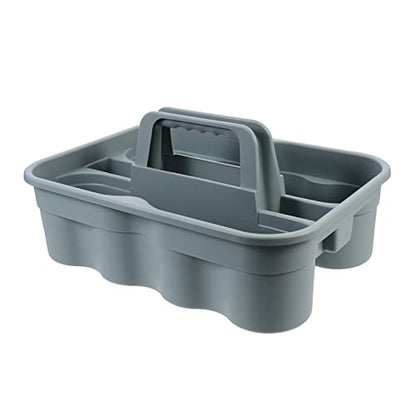 Cabilock Cleaning Tool Basket All-purpose Storage Holder for Home Commercial Use Organizing Cleaning Supplies Tools and Sundries Convenient Molded Handle for