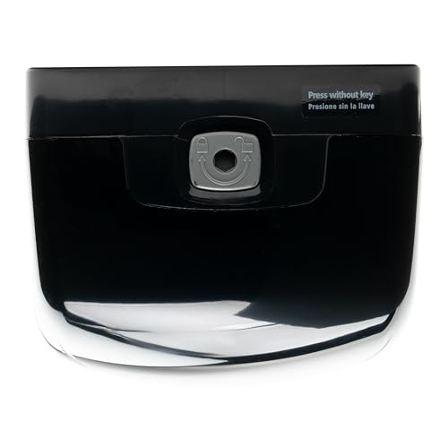 Winco Pur-Clean Manual Liquid Soap Dispenser, 35 Ounces, Black - color: Black, style: Manual Liquid