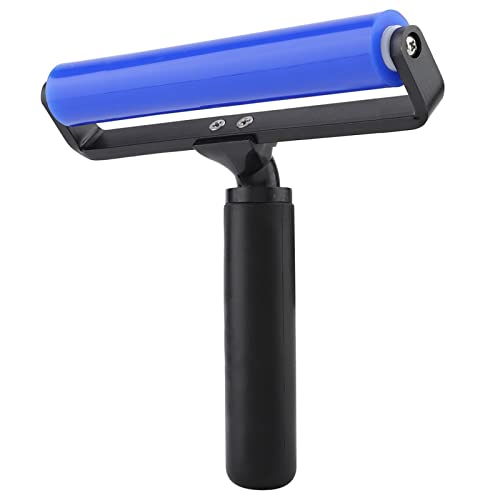 Ejoyous Lint Roller, Silicone Manual Dust Removal Roller Anti Static Cleaner Screen Film Roller for Household Remove Dirt Dust Hair (12 Inch) - size: 12 Inch