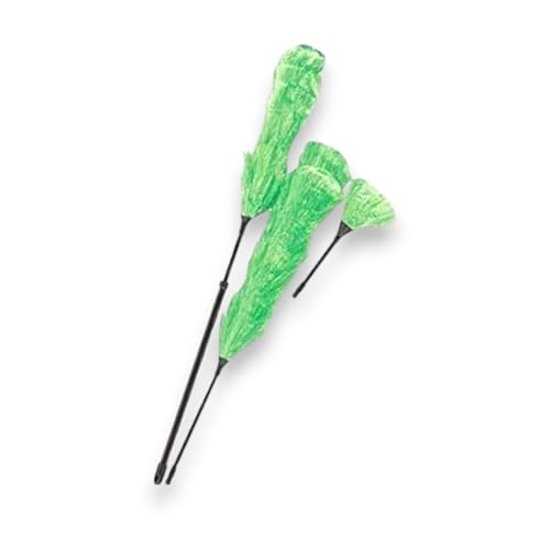 Hawk Electrostatic Duster Set Trap The Dust Pulls Dust - 3 Piece Set (Assorted Colors)