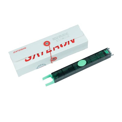 GATERON Twins Switch Puller Keycap Puller, DIY Tool Easily Remove and Replace Gaming Keyboard Switches and Keycaps Integrated for Mechanical Keyboard (Green) - color: Green