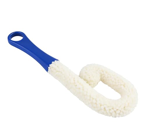 Bottle Cleaning Brush- Long Plastic Flexible Wand Foam Sponge Wine Bottle Glass Decanter Washing Clean Brush Scrubber Multifunction Free Bending Cup Brush Washing Brush Decanter