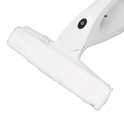 Battery Window Vacuum Cleaner, Electric with Spray Bottle and Microfiber Wiper, 2000 mAh, for Glass, Tiles, Mirrors