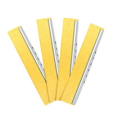 Cellulose Sponge Pop Up Sponge 4 Swop Roller Sponge mop Suitable for Wood, Ceramic Tiles and Other Flat Floors ( 4 Heads Only) (Light Yellow) - color: Light Yellow