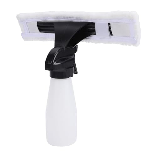 Fockety Window Vacuum Squeegee, Cordless Handheld Electric Window Cleaner Tool, Cleaning Kit with 150ml Water Tank and 2200mAhBattery for Shower Glass, Car, Door and Mirror