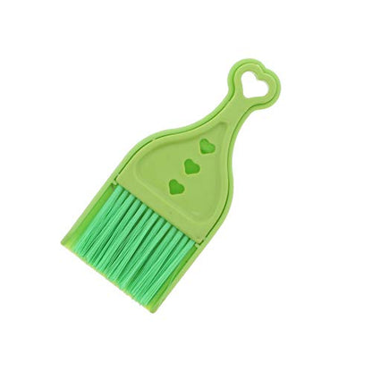 Mini Broom and Dustpan Set - Green - color: Green