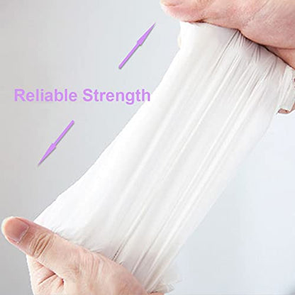 Trash Bags 13 Gallon Tall Kitchen Garbage Bags, Inwaysin Recycle Bags, Biodegradable White Trash Bags, 75ct - style: 13Gal-White-75