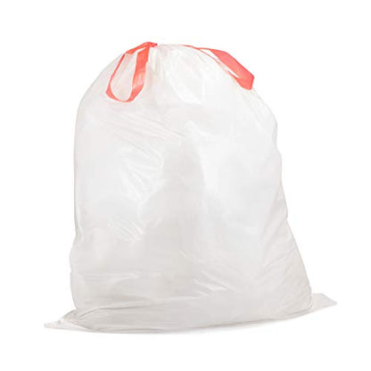 QUALIAZERO CITRUS SCENTED 21 Gal / 80 Liter | Drawstring Closure Trash Bag | Heavy Duty (CITRUS, 45 BAGS), WHITE, (L10001) - size: 45 Count (Pack of 1), style: CITRUS