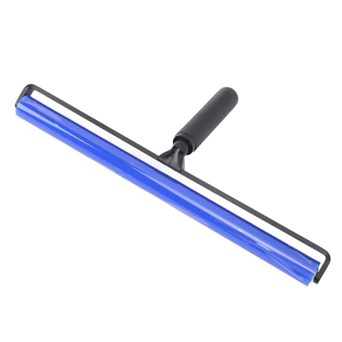 Static Cleaning Roller Dust Removal Roller Silicone Static Function Rustproof Aluminum Frame Home (16in)