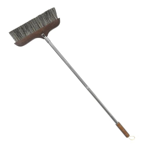 FOMIYES Push Broom with Durable Bristles for Home Cleaning Heavy Duty Floor Sweeper with Handle for Indoor and Outdoor Use for Kitchens and Offices