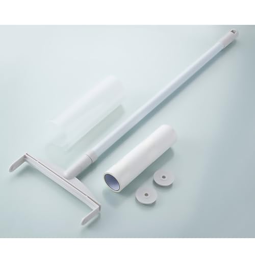 , Lint Rollers, Sticky Rollers for Floor, 60 Sheets Floor Roller, Long Handle, with Extendable Handle, for Cleaning Carpets, Cars, Clothing, and Pet Hair