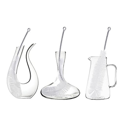 Bottle Brush - Ideal for Cleaning Narrow Neck Swing Top Glass, Brewing, Wine, Beer, Soda, Spray, Kombucha Bottles (White+1Pack) - color: B-white+1pack