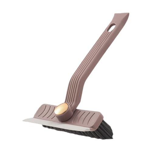 360° Rotating Gap Cleaning Brush - Multi-Purpose Hard Bristle Crevice Brush for Kitchen, Bathroom, Home, 9.45"x5.12"x1.97" (Brown) - color: Brown