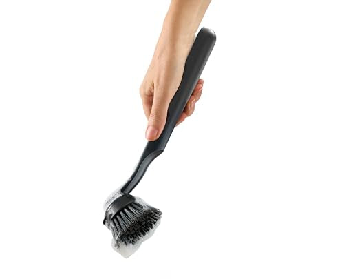Joseph Joseph SinkTech Dish Brush with Replacement Head, Durable Bristles, Easy to Replace - style: Dish Brush