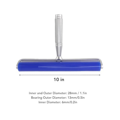 Silicone Manual Roller Dust Removal Sticky Roller 16in Screen Cleaning Tool for Workshop Home (10 Inch) - size: 10 Inch