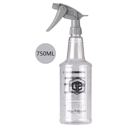 Freebily Spray Bottles 750ml Mist Spraying Empty Water Sprayer Bottle Plastic Refillable Containers for Cleaning Solutions Grey One Size - color: Grey