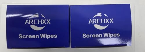 ARCHXX Screen Wipes for Electronics, 240 Count 6"x6" Pre-Moistened Screen Cleaner for Screens, Computer,Laptop,Tablet,Phone,Monitor,Car Screen Cleaner, Lens Wipes Individually Wrapped - size: 1 Count (Pack of 240)