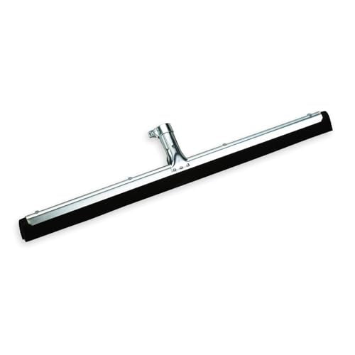 SPARTA Flo-Pac Double Foam Floor Rubber Squeegee Window Squeegee with Heavy Duty Steel Frame for Floor, Bathroom, Kitchen, Concrete, Tile, Garage, Commercial Use, 22 Inches, Black - size: 22 Inches