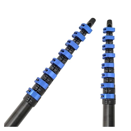 40FT Professional Carbon Fiber Telescopic Water Fed Pole For Window Cleaning (12Meter/metal Lever）(ACME Tip metal lever,30T) - color: ACME Tip metal lever, size: 30T